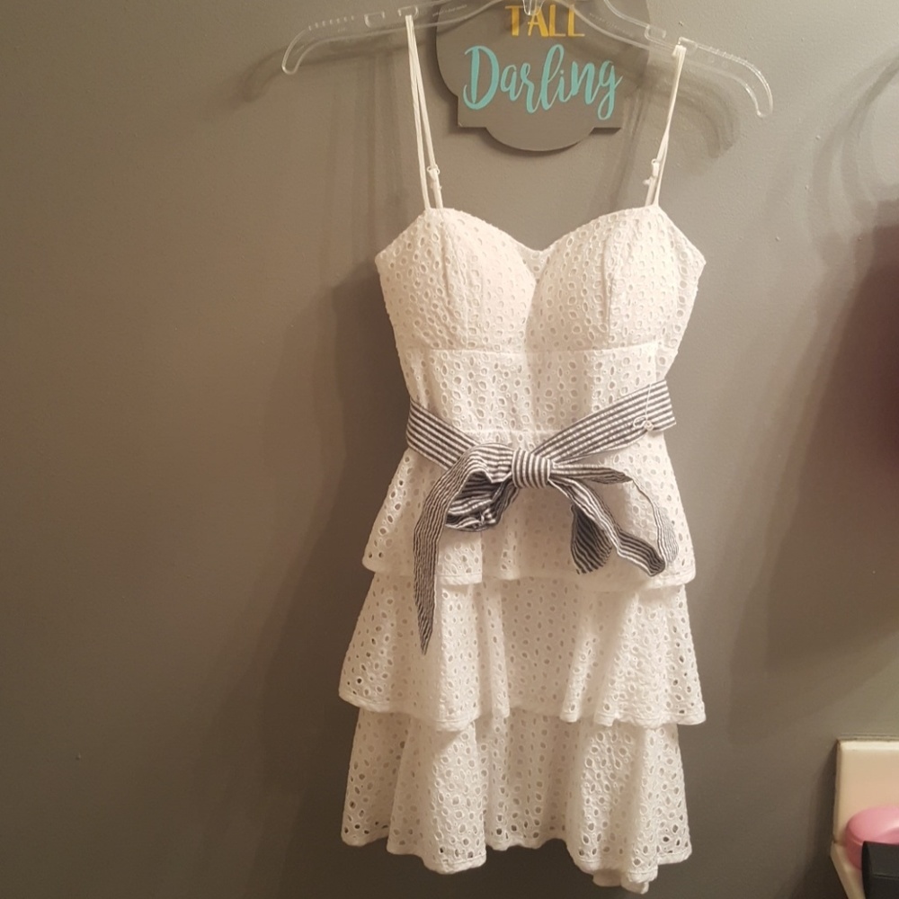 White dress
